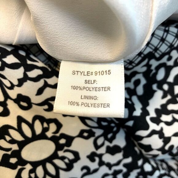 Anthropologie Skies Are Blue Black and Tan‎ fit and flare dress woman’s size S - Picture 3 of 6